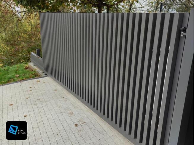 Ogrodzenie aluminiowe - Pełna Blacha - Euro Fences