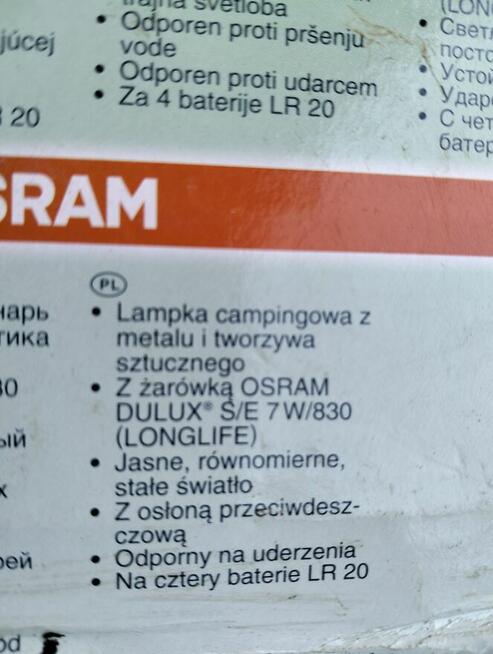 OSRAM Lampa kempingowa