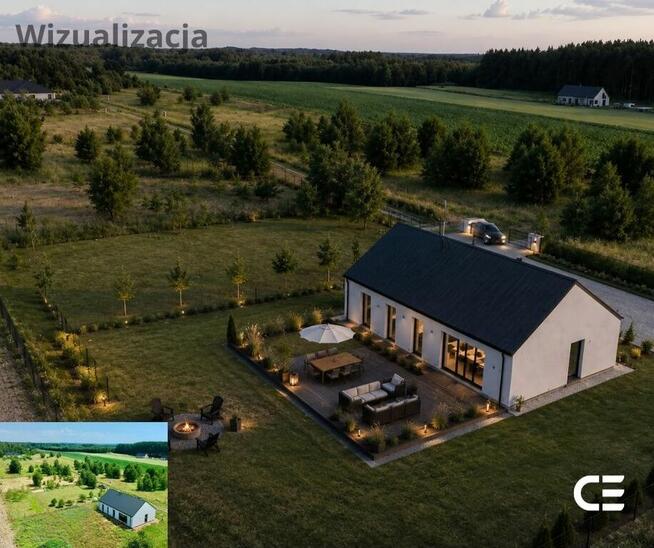 Nowoczesny dom przy lesie | 100 m² | 1027 m²
