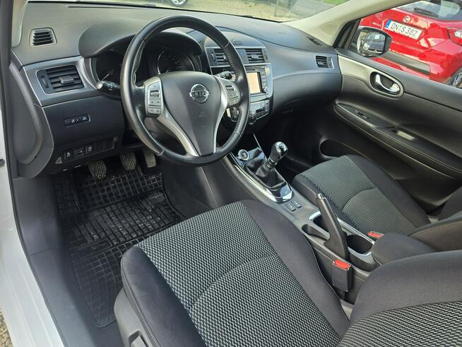 Nissan Pulsar 125Tyś km.Nawigacja.Klimatronik x2.Grzane.Fotele.Biała Perła.
