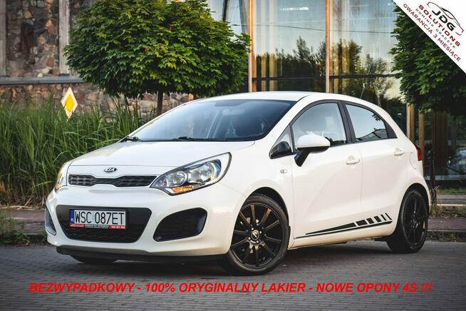 Kia Rio 1.2 85KM !!! 100% Oryginalny lakier !!! Atrakcyjny wygląd - Nowe opony
