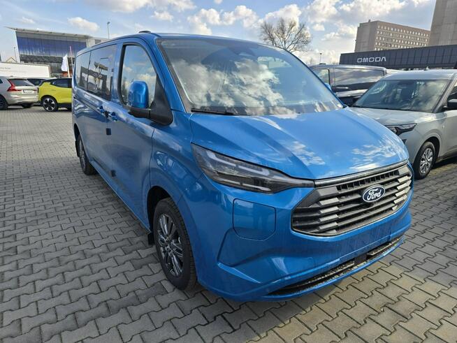 Ford Transit Custom Limited 150KM DrzwiLewe Matrix Led Kamera 360 od ręki 9-os. 2152zł