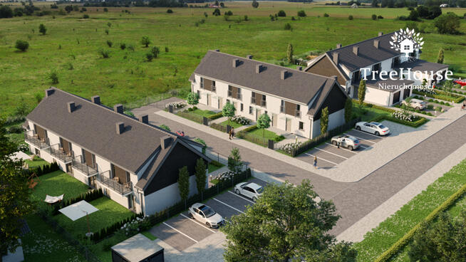 Nowe 2-pok. z ogródkiem - 10 min od Olsztyna