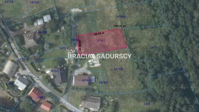 Działka budowlana Rzeszotary gm. Świątniki Górne, Podlesie