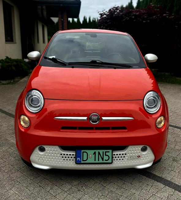Fiat 500e Electric Zarejestrowany w Polsce Bogata Wersja Atrakcyjny