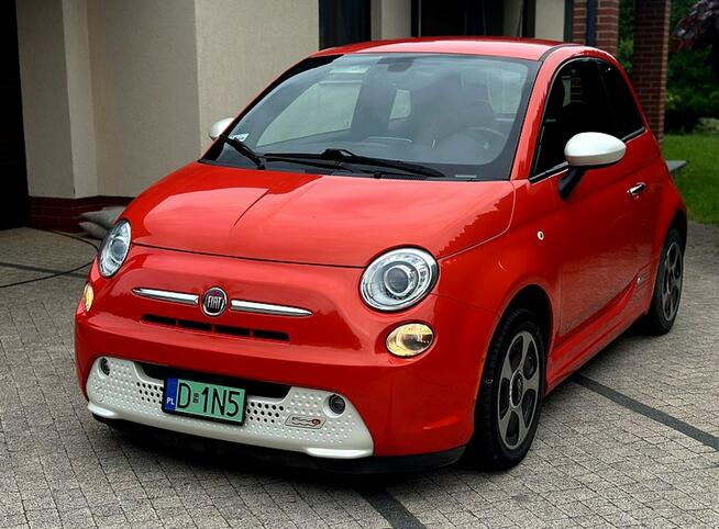 Fiat 500e Electric Zarejestrowany w Polsce Bogata Wersja Atrakcyjny
