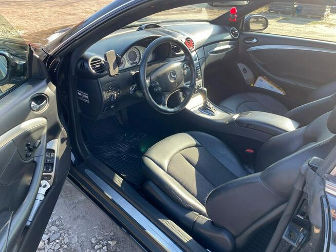 Mercedes CLK 200 Piękna czarna bestia:)