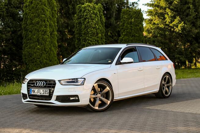 Audi A4 2 x S-LINE 211KM Quattro Podgrzewane Fotele Bi-Ksenon Ledy Pół Skóry