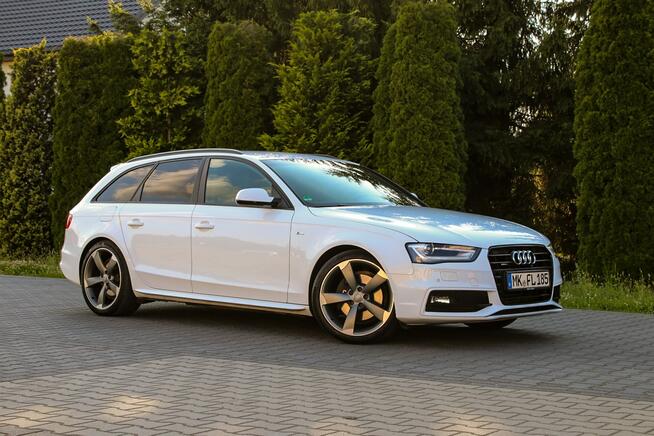 Audi A4 2 x S-LINE 211KM Quattro Podgrzewane Fotele Bi-Ksenon Ledy Pół Skóry