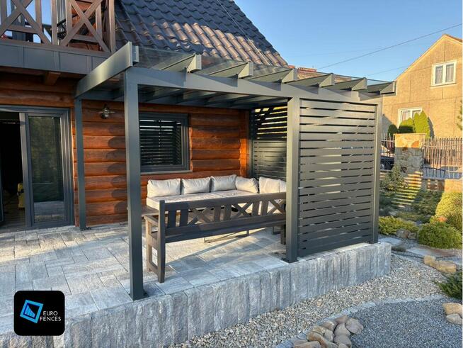 Nowoczesna pergola z aluminium - Polski producent Euro Fence