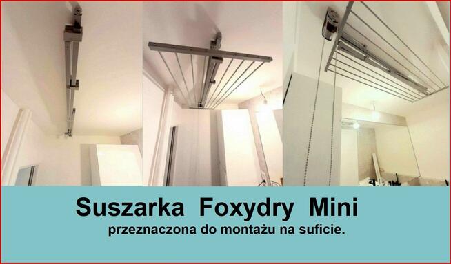 Suszarka podsufitowa-szybki montaż suszarek.