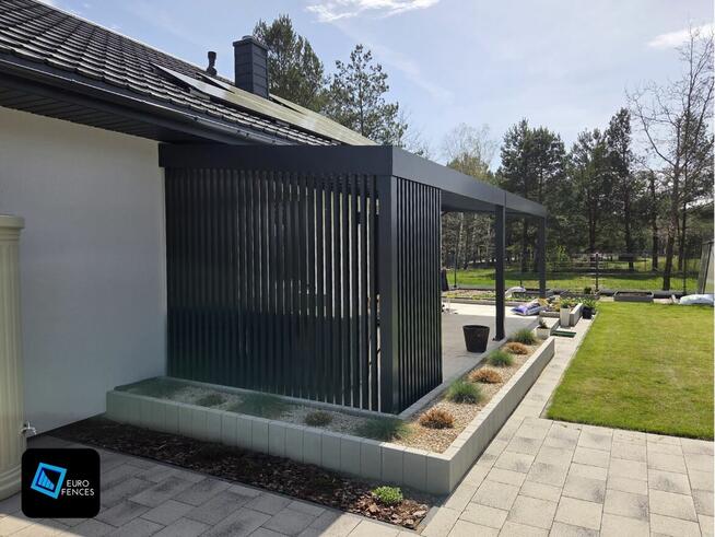 Nowoczesna pergola z aluminium - Polski producent Euro Fence