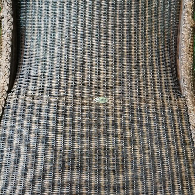 Krzesła do jadalni na taras Lloyd Loom Rattan 6 szt.