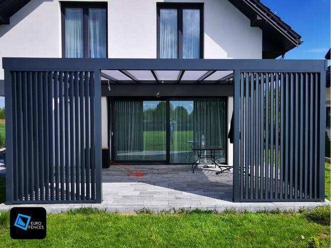 Nowoczesna pergola z aluminium - Polski producent Euro Fence