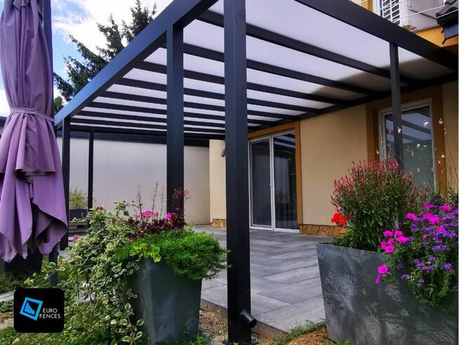 Pergola aluminiowa, zadaszenie ogrodowe - Polski producent