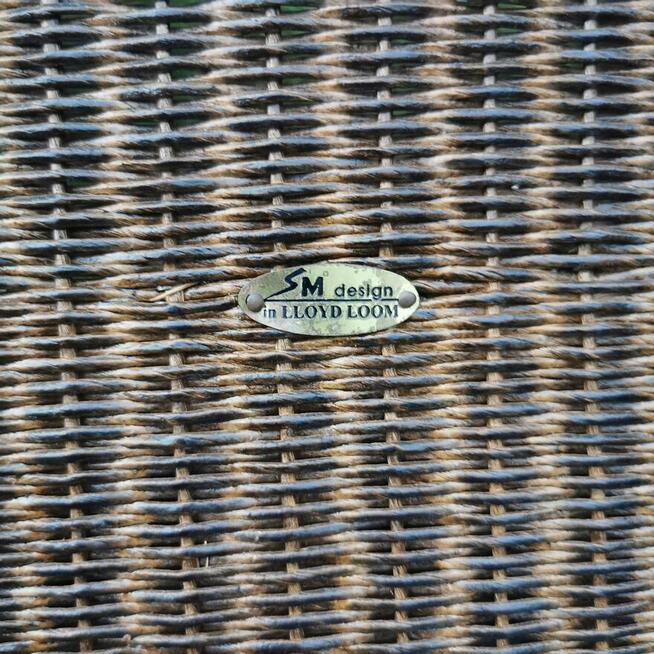 Krzesła do jadalni na taras Lloyd Loom Rattan 6 szt.