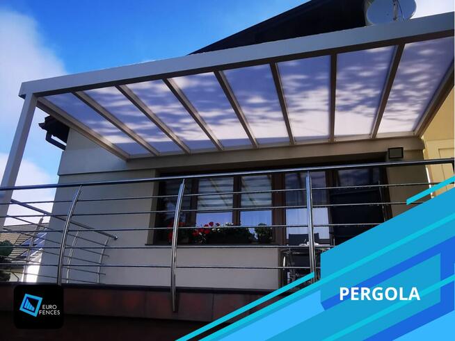 Nowoczesna pergola z aluminium - Polski producent Euro Fence