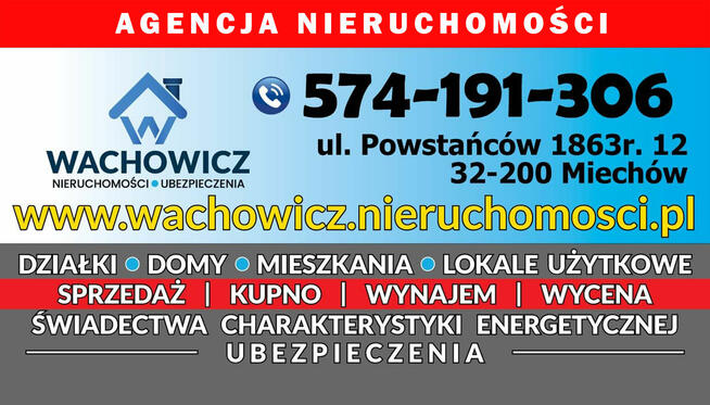 Działka siedliskowa w Uniejowie-Kolonii w gminie Charsznica