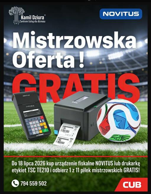 Kasa fiskalna Novitus ONE Pro