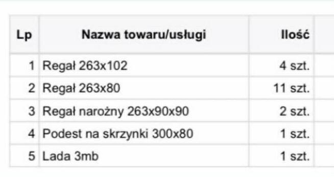 Nowe meble zestaw, sklep ,dom, garderoba, lokal , biuro