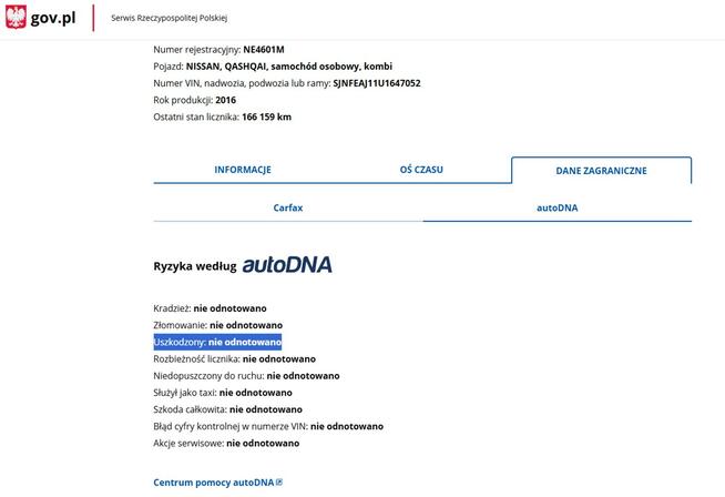 Nissan Qashqai Benzyna Bogato Wyposażony Zarejestrowany Ubezpieczony