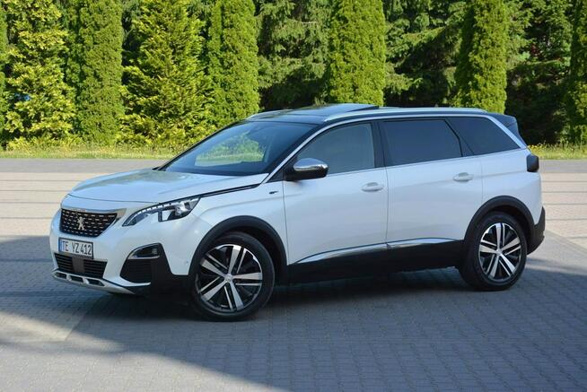 Peugeot 5008 GT Pack Focal Biał Perła Skóry Radar ACC Full led Masaż Navi Panorama