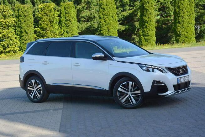 Peugeot 5008 GT Pack Focal Biał Perła Skóry Radar ACC Full led Masaż Navi Panorama
