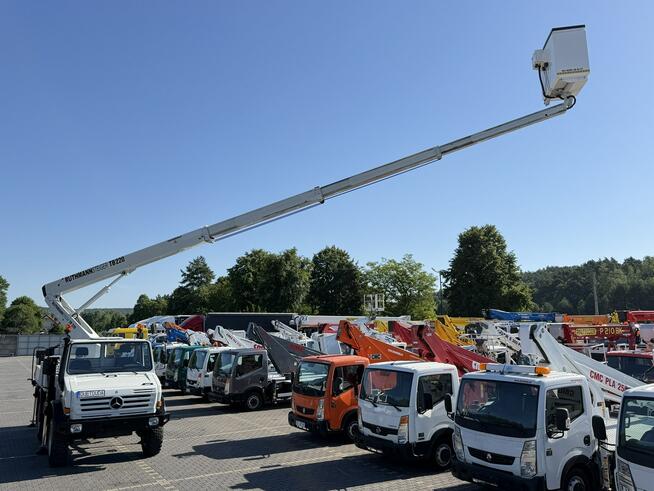 Mercedes UNIMOG 437 4x4 Zwyżka RUTHMANN STEIGER TB 220 Podnośnik Koszowy Zwyżka Wysokość Podnoszenia