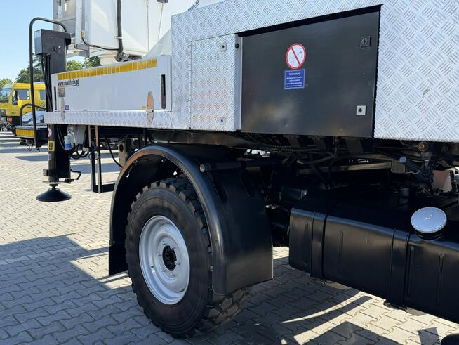 Mercedes UNIMOG 437 4x4 Zwyżka RUTHMANN STEIGER TB 220 Podnośnik Koszowy Zwyżka Wysokość Podnoszenia