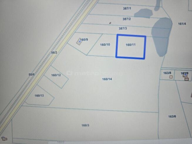 Działka budowlana 2900 m² Nieżychowice