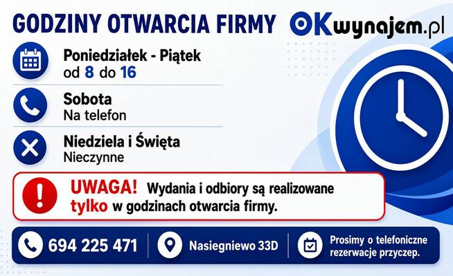 Wypożyczalnia Wynajem Przyczepa Dłużyca ramowa 6metrów WIOLA