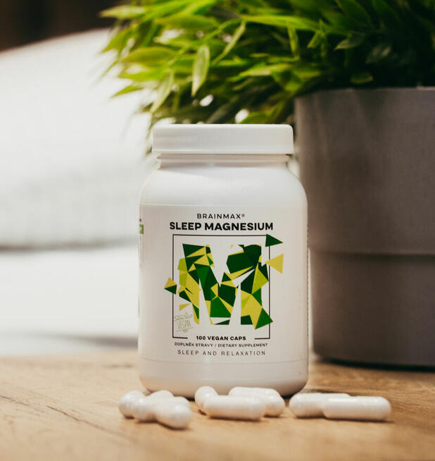 BrainMax Sleep Magnesium - Zmęczone Oczy