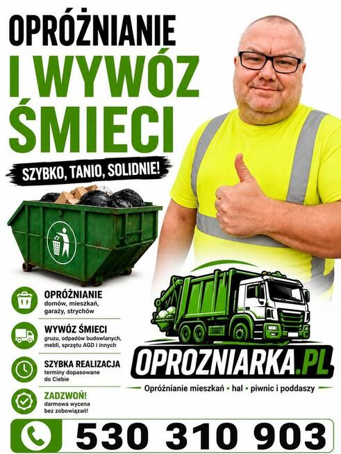 Oprozniam mieszkania i inne