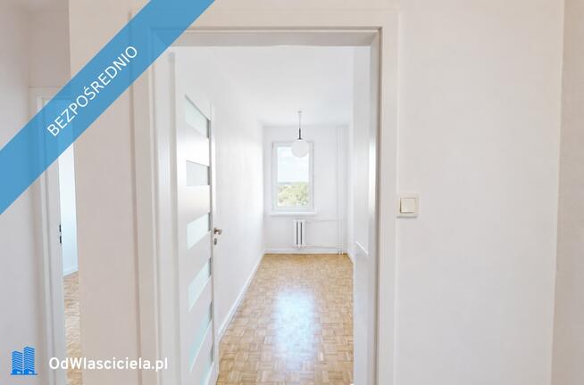 43,8 m² | 3 pokoje | loggia | Stegny | piętro 9 | widok po horyzont