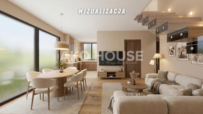 Bliźniak | 116 m2 | 4 pokoje | Krynice | Las - 0%
