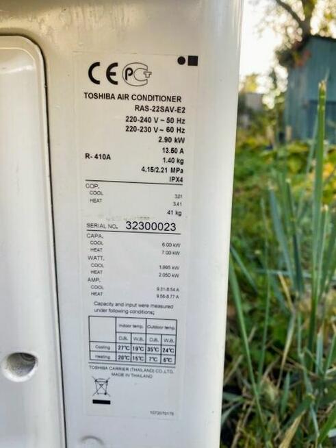 Klimatyzator Toshiba Inverter