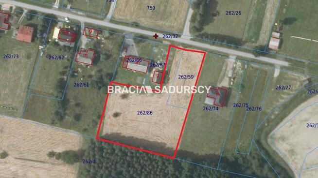 Działka budowlana Chrząstowice gm. Brzeźnica, Sportowa