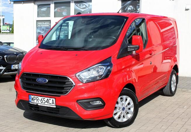 Ford Transit Custom Automat SalonPL FV23% Limited 170KM Kamera Android Tempomat