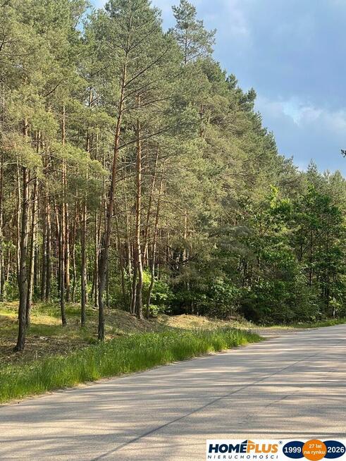 Idealne miejsce na dom,6241 m² blisko lasu i rzeki