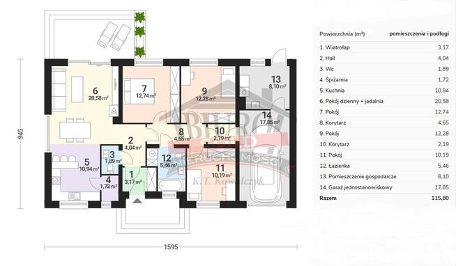 Schodnia. Dom 120 m² z garażem i dużą działką