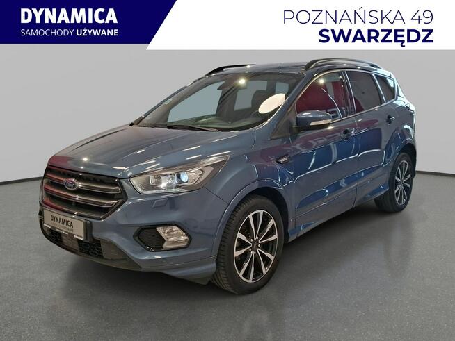 Ford Kuga 1.5 150KM automat 2019 r., salon PL, komplet kół, bagażnik dachowy