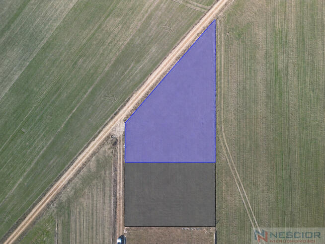 DZIAŁKA Z WARUNKAMI ZABUDOWY – 1166 m² - 50 000zł