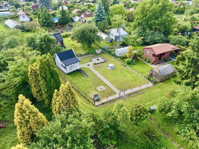 Działka ROD z nowym domkiem - Białystok Pieczarki