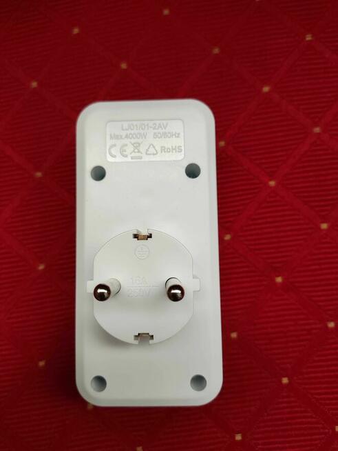 Rozgałęźnik Adapter Trójnik Elektryczny Sieciowy USB-C USB