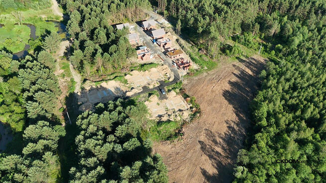 3 Działki Budowlane Borków Daleszyce przy Zalewie