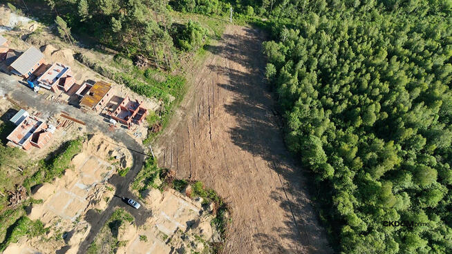 3 Działki Budowlane Borków Daleszyce przy Zalewie
