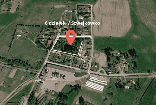 6 działek budowlanych • Szwejkówko • serce Mazur • 3 km od Śniardw