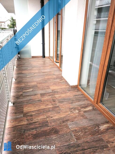 2 pokoje | 33,38 m² | Duży balkon | 1. piętro | 2017 r. | Bez prowizji
