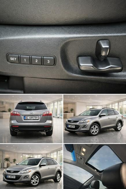Mazda CX-9 CX9 PLUS 7os LPG 29800 BRUTTO 4x4 Lpg zbiornik 10lat