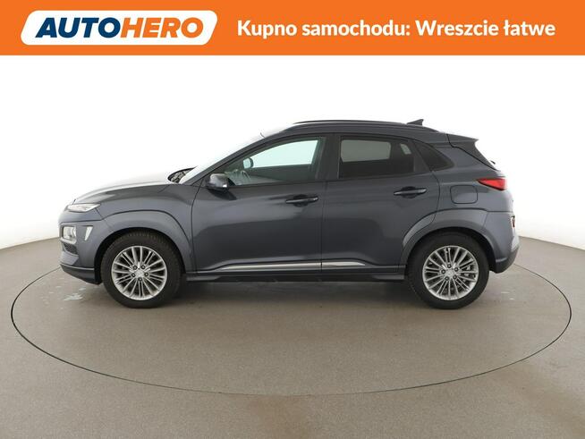 Hyundai Kona automat półskóra full LED navi klima auto kamera i czujniki parkowania